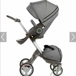 Stokke Xplory Stroller + Car Seat + 2 car bases